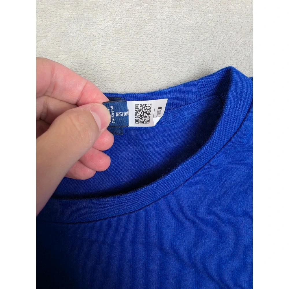 Polo Sport Ralph Lauren T-Shirt Mens XL Blue Graphic Classic Fit Faded